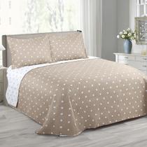 Kit Cobre Leito Casal Vintage - Sultan