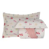 Kit Cobre Leito Colcha Anarruga 3 Peças Casal 220x240cm Oasis Sonhare