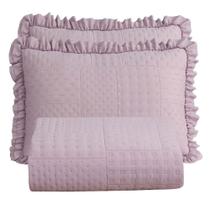 Kit Cobre Leito Colcha Casa Scarpa Maison King 300 Fios Kit Cobre Leito Colcha Casa Scarpa Maison King 300 Fios
