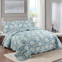 Kit Cobre Leito Colcha Casal Boutik Dupla Face - Luana Kit Cobre Leito Colcha Casal Boutik Dupla Face - Luana