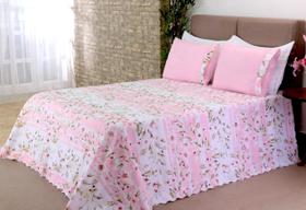 Kit Cobre Leito Colcha Casal Queen 3 Peças BEL Elegância e Conforto para Seu Quarto