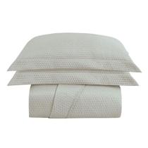 Kit Cobre Leito Colcha Charlote King 3 Peças Dupla Face Liso Classic - Palha - 100% Poliéster Kit Cobre Leito Colcha Charlote King 3 Peças Dupla Face Liso Classic - Palha - 100% Poliéster