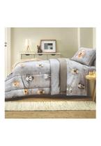 Kit Cobre Leito Colcha Karsten Dog 200 Fios