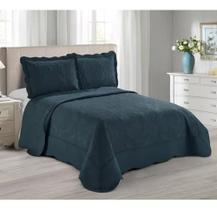 Kit Cobre Leito Colcha King Gigante Matelasse Kit Cobre Leito Colcha King Gigante Matelasse
