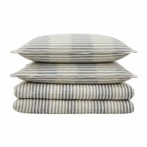 Kit Cobre Leito Colcha Magnus King 3 Peças Dupla Face Estampado Geométrico - Elegance - 100% Poliéster