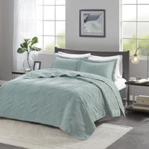 Kit Cobre Leito Colcha Ouro 3 peças Sortida 1 Toque Macio Matelado