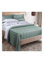 Kit Cobre Leito Colcha Queen Marken Fassi Piazza 300 Fios Kit Cobre Leito Colcha Queen Marken Fassi Piazza 300 Fios