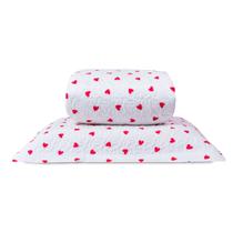 Kit Cobre Leito Colcha Solteiro 2 Pçs Basic Estampado Macio