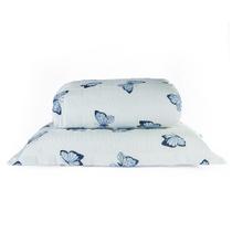 Kit Cobre Leito Colcha Solteiro 2 Pçs Matelado Algodão Misto Kit Cobre Leito Colcha Solteiro 2 Pçs Matelado Algodão Misto