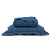 Kit Cobre Leito Colcha Solteiro 2 Peças Dupla Face Micro Percal 150 Fios Matelado Pastilhas Kit Cobre Leito Colcha Solteiro 2 Peças Dupla Face Micro Percal 150 Fios Matelado Pastilhas