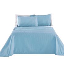 Kit Cobre Leito Colcha Sorento Casal 3 Peças Piquet 100% Algodão Premium - Azul Serenity