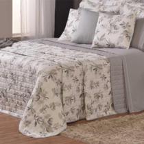 Kit Cobre Leito Colcha Tunes Queen 3 Peças Estampado 180 Fios Capri 100% Poliéster Kit Cobre Leito Colcha Tunes Queen 3 Peças Estampado 180 Fios Capri 100% Poliéster