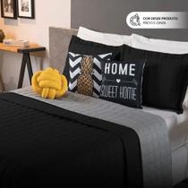 Kit Cobre Leito Dupla Face Paris Queen 08 Peças Original