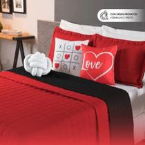 Kit Cobre Leito Dupla Face Paris Queen 08 Peças Original