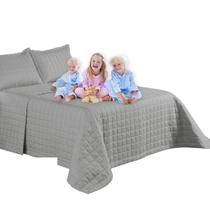 Kit Cobre Leito King 3 Peças Soft Dupla Face Matelado Kit Cobre Leito King 3 Peças Soft Dupla Face Matelado