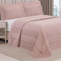 Kit Cobre Leito King Belly 300 Fios Bordado Super Macio e Sofisticado