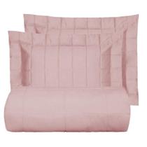 Kit Cobre Leito King Satinee Square - Kacyumara Inrose