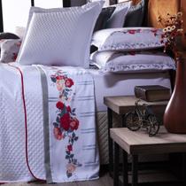 Kit Cobre Leito Liz Essential Dupla Face c/ Lençol Casal Padrão 07 Peças