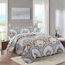 Kit Cobre Leito Luxo Casal King 3 Peças Toque Macio e Acabamento Premium