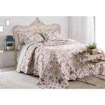 Kit Cobre Leito Luxo Casal Queen 3 Peças Toque Macio e Acabamento Premium