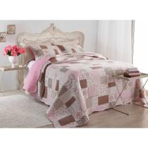 Kit Cobre Leito Luxo Casal Queen 3 Peças Toque Macio e Acabamento Premium