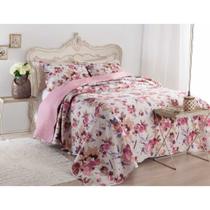 Kit Cobre Leito Luxo Casal Queen 3 Peças Toque Macio e Acabamento Premium