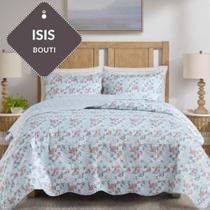 Kit Cobre Leito Luxo Casal Queen 3 Peças Toque Macio e Acabamento Premium