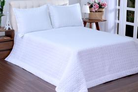 KIT COBRE LEITO Magnifico QUEEN SIZE 03 PEÇAS/COBRE LEITO SERVE PARA CAMA QUEEN E KING