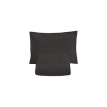 Kit Cobre Leito Matelado Dupla Face Soft 2 Peças Solteiro 100% Poliéster Cor:preto