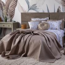 Kit Cobre Leito Maya Dupla Face c/ Almofadas King 07 Peças