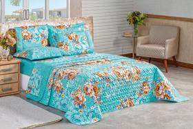 Kit Cobre Leito Naturale Solteiro 2 Peças Dupla Face 2,4 X 1,8m