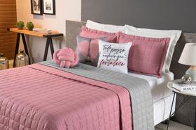 Kit cobre leito paris 08 pçs. casal queen lindas estampas