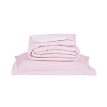 Kit Cobre Leito Premier Solteiro 2 Peças Hipercal 200 Fios 80% Algodão, 20% Poliéster - Rosa Kit Cobre Leito Premier Solteiro 2 Peças Hipercal 200 Fios 80% Algodão, 20% Poliéster - Rosa