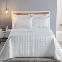 Kit Cobre Leito Premium 300 Fios Dupla Face Casal, Queen, King e Solteiro