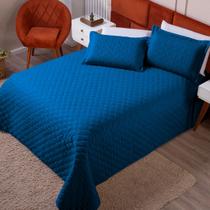 Kit Cobre Leito Queen Casal Veneza 3 Peças Conforto Premium e Estilo Elegante