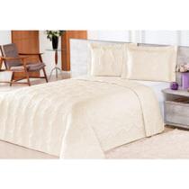 Kit Cobre Leito Queen Clean 3 Peças Rosas Palha Poliéster Macio Kit Cobre Leito Queen Clean 3 Peças Rosas Palha Poliéster Macio