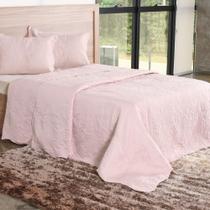 Kit Cobre-Leito Queen com Porta Travesseiro 3 Peças - Harmony - Bene casa Kit Cobre-Leito Queen com Porta Travesseiro 3 Peças - Harmony - Bene casa