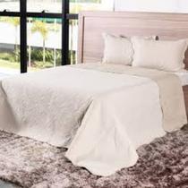 Kit Cobre-Leito Queen Dupla Face Com porta Travesseiro - Hiper Textil Cama Mesa e Banho