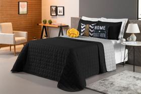 Kit cobre leito queen paris dupla face 08 pçs.