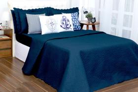 Kit Cobre leito Queen Size com Almofadas e Lencol 8 Pçs Liberty