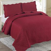 Kit Cobre leito Queen Ultrasonic C/3 Peças Modelo Riade 240x260m Sultan