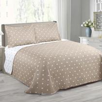 Kit Cobre Leito Queen Vintage - Sultan Coracao Fendi