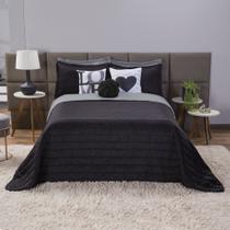 Kit Cobre Leito Romance Queen 8 Peças Kit Cobre Leito Romance Queen 8 Peças