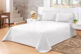 Kit Cobre-leito Romeu Casal 3 Peças Para Cama Box 170 Fios