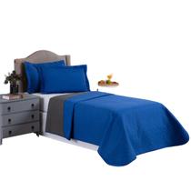 Kit Cobre Leito Roupa Jogo Cama Solteiro Matelado 2 Pçs Dupla Face Matelado Macio Quarto Menino Luxo
