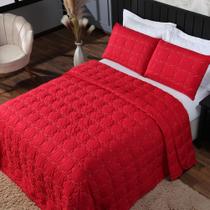 Kit Cobre Leito Shine Casal/queen 03 Peças 200 Fios