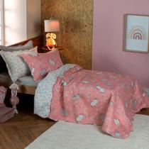 Kit Cobre Leito Solteiro 2 Peças Casual Kids Appel Home Unic