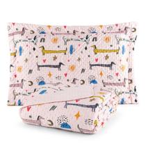 Kit Cobre Leito Solteiro Dupla Face Várias Estampas Infantil Kit Cobre Leito Solteiro Dupla Face Várias Estampas Infantil