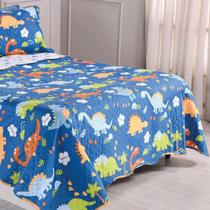 Kit Cobre Leito Solteiro - Funny Dino