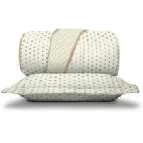 Kit Cobre Leito Solteiro Malha Soft 2 Peças Poa Bege Kit Cobre Leito Solteiro Malha Soft 2 Peças Poa Bege